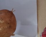 Foto del paso 1 de la receta: Boniato relleno al microondas 🍠