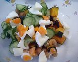 A picture of step 4 of Rich Kabocha Squash Salad.