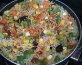 कॉर्न पुलाव (corn pulao recipe in Hindi) रेसिपी चरण 7 फोटो