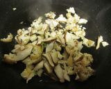 A picture of step 3 of Macrobiotic Fried Rice with Doubanjiang.