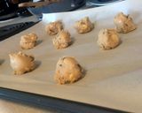 A picture of step 6 of Gluten free chocolate chip cookies.