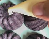 Foto langkah ke 7 dari resep Bolu Ketan Hitam Keju Lumer.