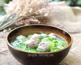 Hình bước làm 4 của món Canh Khổ Qua Nấu Chả Cá Thát Lát