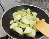 บวบผัดไข่ วิธีทำสูตร 3 รูป