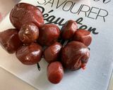 Une image de l'étape 1 de Salade de betteraves et tomates au saumon fumé.
