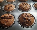 A picture of step 7 of Chocolate Muffins.