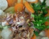 Foto langkah ke 4 dari resep Sop bakso.