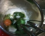 A picture of step 1 of Simple and Nutritious Tofu Matcha Pound Cake.