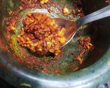 A picture of step 2 of Galka besan ganthiya sabji.