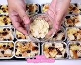Foto langkah ke 11 dari resep PUDING ROTI PANGGANG ALA BREADTALK | Tanpa Gelatin Tanpa Jelly.