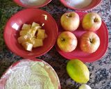 Foto del paso 1 de la receta: Torta invertida de manzana🍎🍎