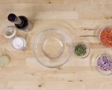 A picture of step 1 of Shrimp and avocado salad.