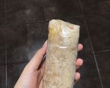 Foto del paso 3 de la receta: Enrollado de pollo con fideos🥵
