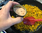 Foto del paso 4 de la receta Frittata de arroz con atún y champiñones