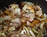 A picture of step 4 of Tender, Fluffy and Creamy Oyakodon (Egg and Chicken Rice Bowl) Made with Chicken Breast.