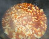 Pörkölt japánkakasból nokedlivel és krumplival recept fázis 4 fotója