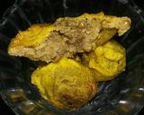A picture of step 6 of Kerala sukhiyan.