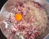 Tepsis paradicsomos töltött gombócos káposzta recept fázis 2 fotója
