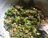 A picture of step 1 of Kathiyawadi Special Papadi ni Shaak (papadi Sabji).