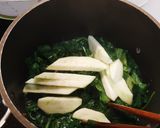 Hình bước làm 4 của món Canh mồng tơi cua đồng