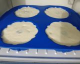 A picture of step 15 of Carrot Halwa in a Frozen Cashew Apple Phirni Mousse Cake.