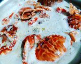 A picture of step 1 of Crab au Gratin🦀.
