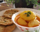 A picture of step 3 of Potato curry.