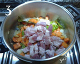 Foto del paso 3 de la receta: Estofado de patatas con magro de cerdo y champiñones