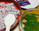 Foto del paso 1 de la receta: Japanese Onigiri con Hojas de Shiso (oba)