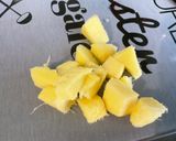 Une image de l'étape 3 de Dôme de riz à la tomate, gingembre, ail et curcuma.
