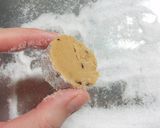 A picture of step 9 of Diamants (French Diamond Cookies) - Coffee Flavored Version.