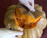 Foto del paso 3 de la receta: Arroz al horno caldoso en calabaza
