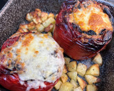 Foto del paso 8 de la receta: Pimientos rellenos de carne en Airfryer Cosori