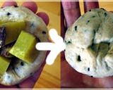 A picture of step 6 of Chunky Sweet Potato and Black Sesame Mini Rolls.