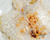 Hình bước làm 3 của món Khoai lang nướng chan nước cốt dừa