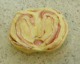 A picture of step 7 of [Beginner Level] Bacon Bread Rolls Made in a Bread Machine.