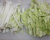 A picture of step 2 of Gratinéed Rice with Lots of Chinese Cabbage!!!.