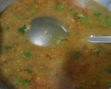 A picture of step 3 of Garlic dal.