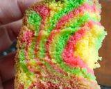Foto langkah ke 5 dari resep Bolu Jadul Pelangi.