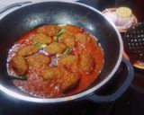 A picture of step 4 of Seekh kabab masala.