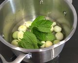 Foto del paso 1 de la receta: Besugo con chalotas dulces a la hierbabuena