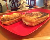 A picture of step 12 of Fantabulous Grilled Ham And Cheese With The Wizzzzz N American.