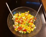A picture of step 5 of Sweet Corn Salad.
