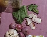 Foto langkah ke 1 dari resep Bobor Daun Singkong.