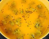 A picture of step 4 of Dragon Fruit Pineapple Jelly.