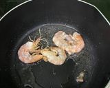 Hình bước làm 2 của món Canh rau đay tôm nõn
