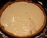 A picture of step 10 of Fresh Peach Cheesecake.