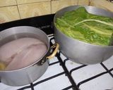 Foto del paso 1 de la receta: Relleno 1 para los calzones. (De pollo y verdura)