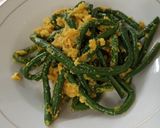 Foto langkah ke 3 dari resep Jukut bejek kacang panjang Bali.