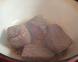 A picture of step 1 of Beef Enchiladas.